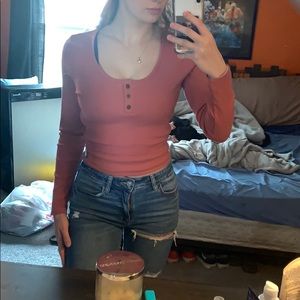 Ruby pink long sleeve